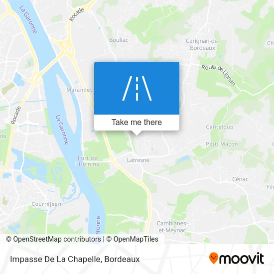 Impasse De La Chapelle map