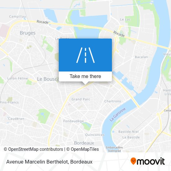 Avenue Marcelin Berthelot map