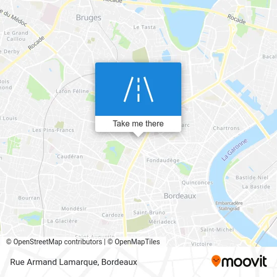 Rue Armand Lamarque map