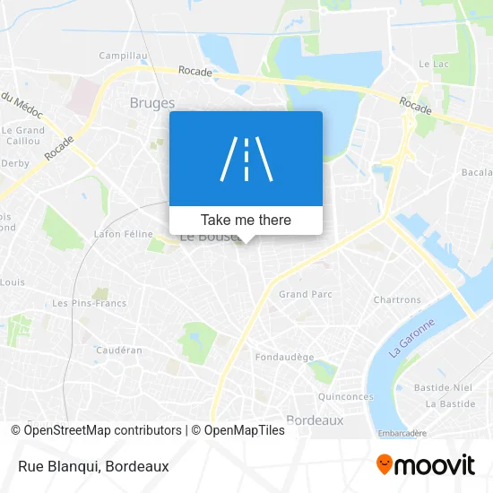 Rue Blanqui map