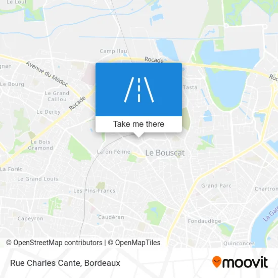 Rue Charles Cante map