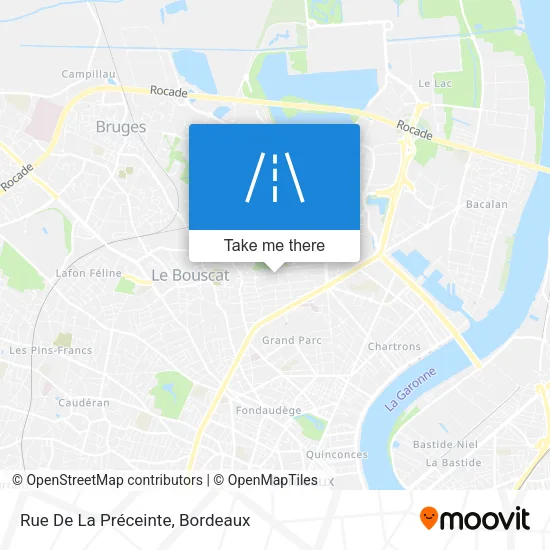 Rue De La Préceinte map