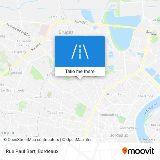 Rue Paul Bert map