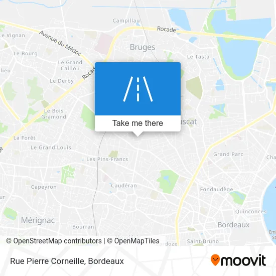 Rue Pierre Corneille map