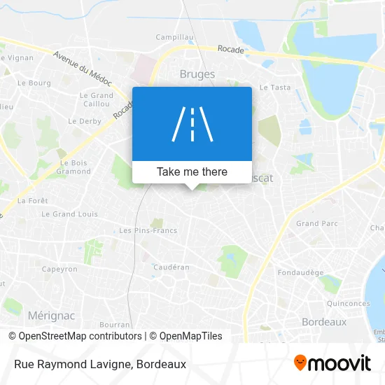 Rue Raymond Lavigne map