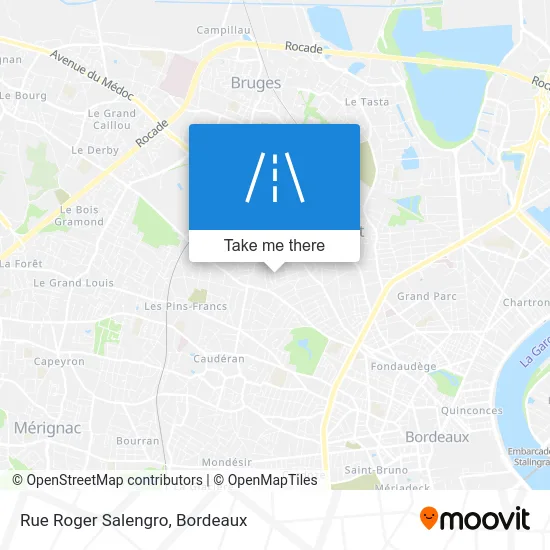 Rue Roger Salengro map
