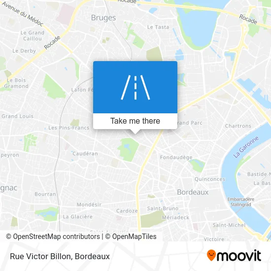 Rue Victor Billon map