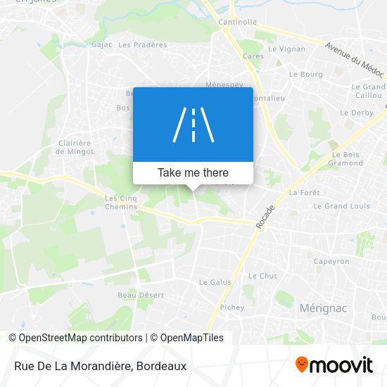 Rue De La Morandière map