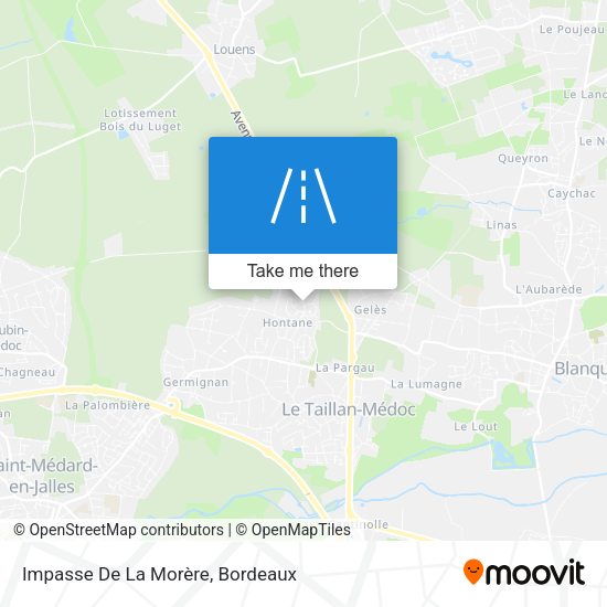 Impasse De La Morère map