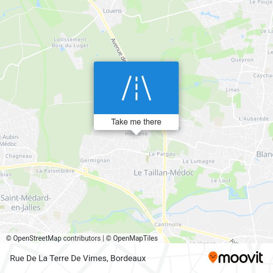 Rue De La Terre De Vimes map
