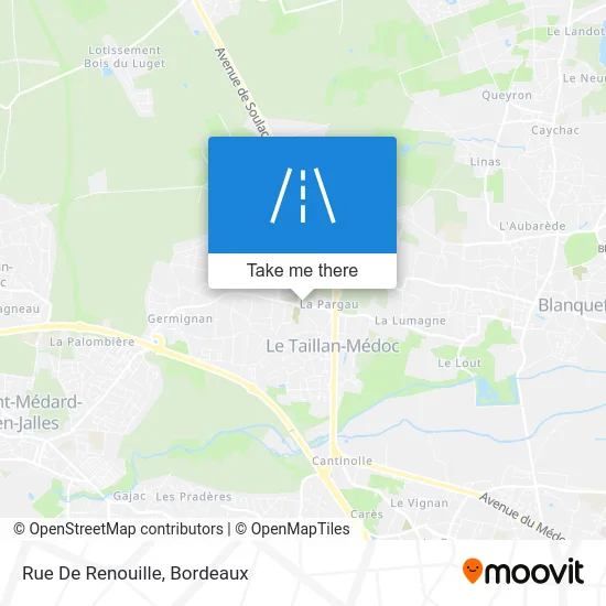 Rue De Renouille map