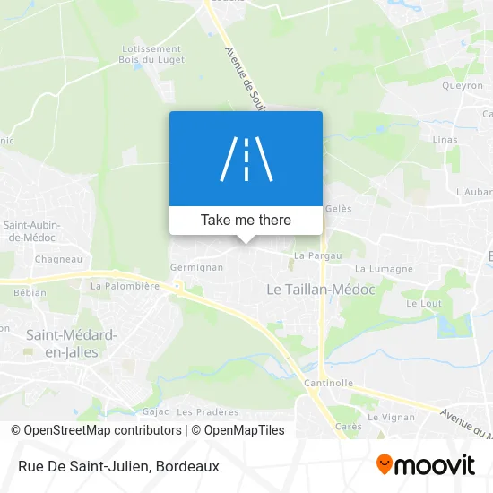 Rue De Saint-Julien map