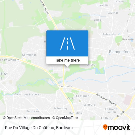 Rue Du Village Du Château map