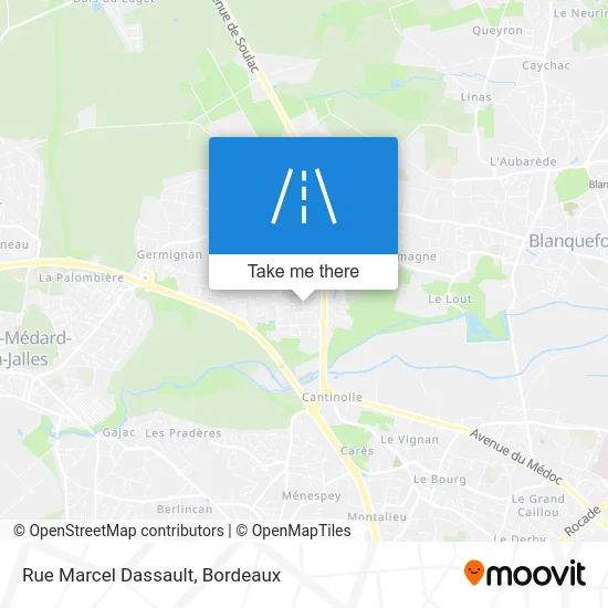 Rue Marcel Dassault map