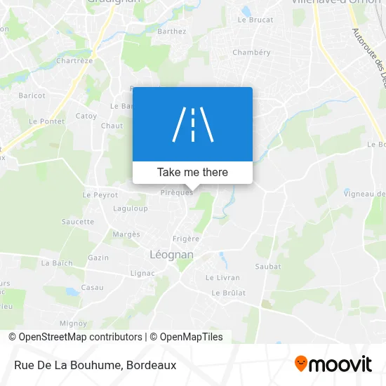 Rue De La Bouhume map