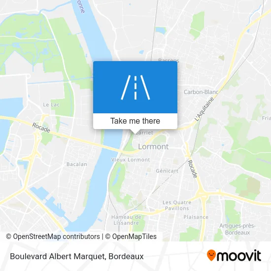 Boulevard Albert Marquet map