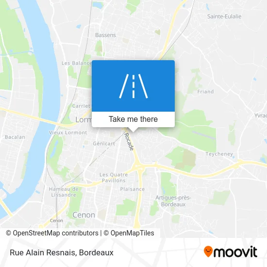 Rue Alain Resnais map