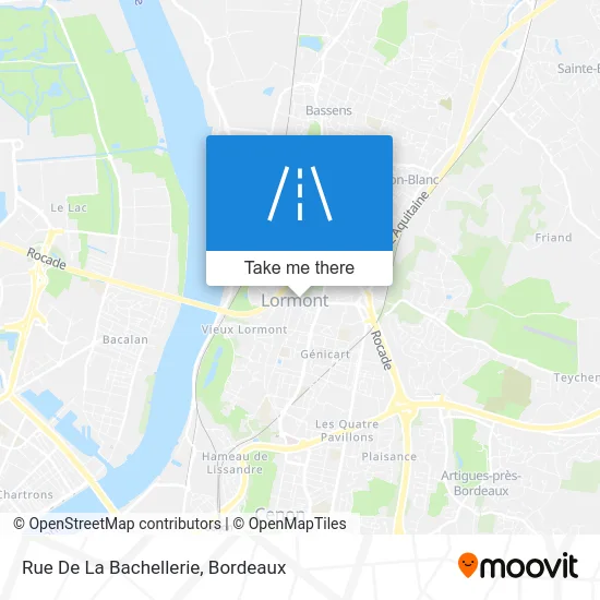 Rue De La Bachellerie map