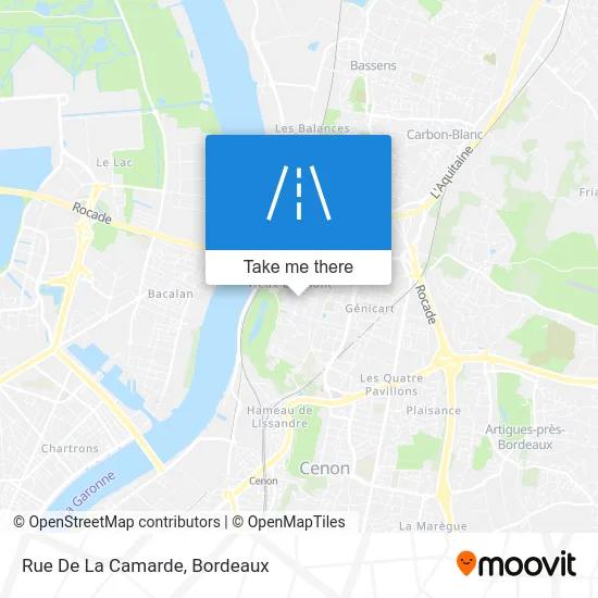 Rue De La Camarde map