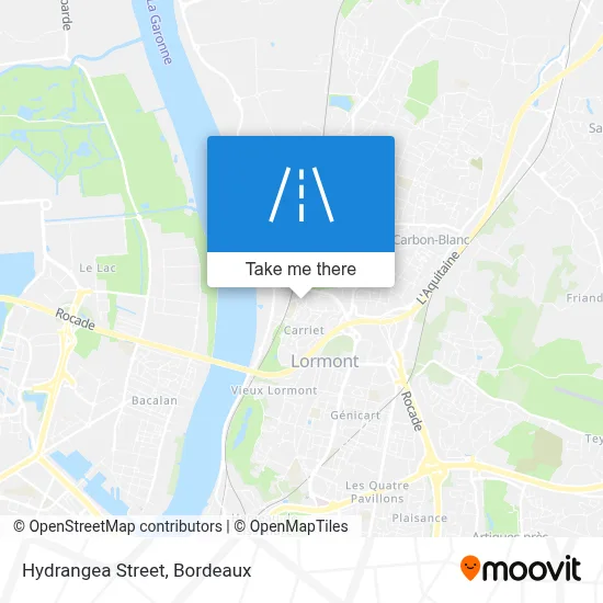 Rue Des Hortensias map