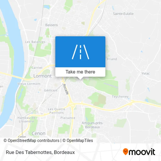 Rue Des Tabernottes map