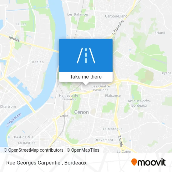Rue Georges Carpentier map