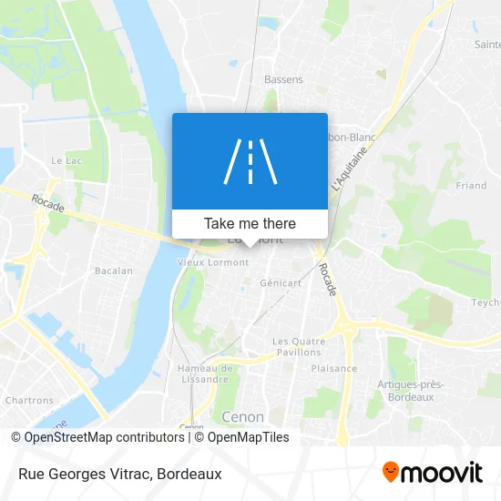 Rue Georges Vitrac map