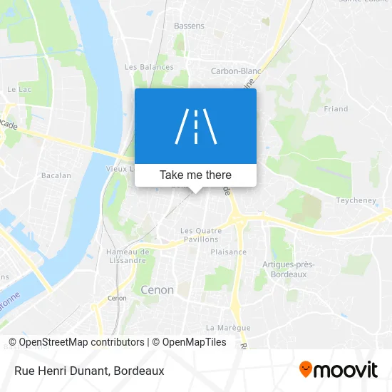 Rue Henri Dunant map