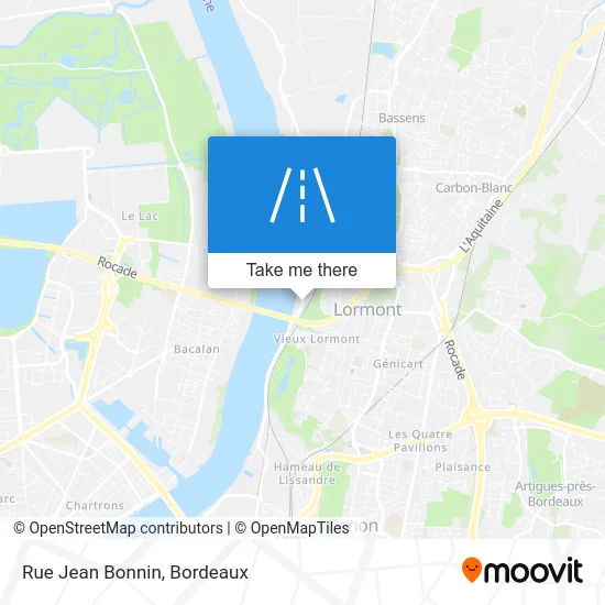 Rue Jean Bonnin map