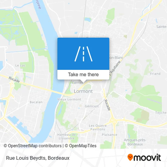 Rue Louis Beydts map