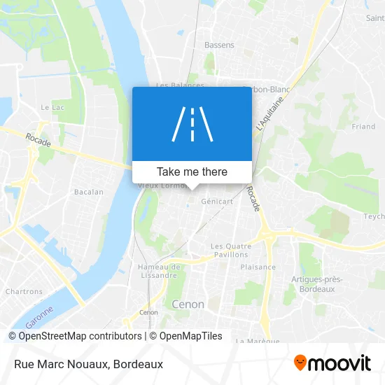 Rue Marc Nouaux map