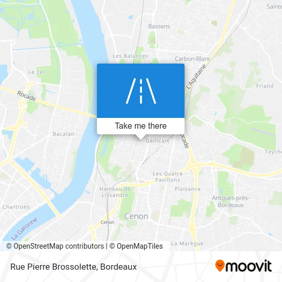Rue Pierre Brossolette map
