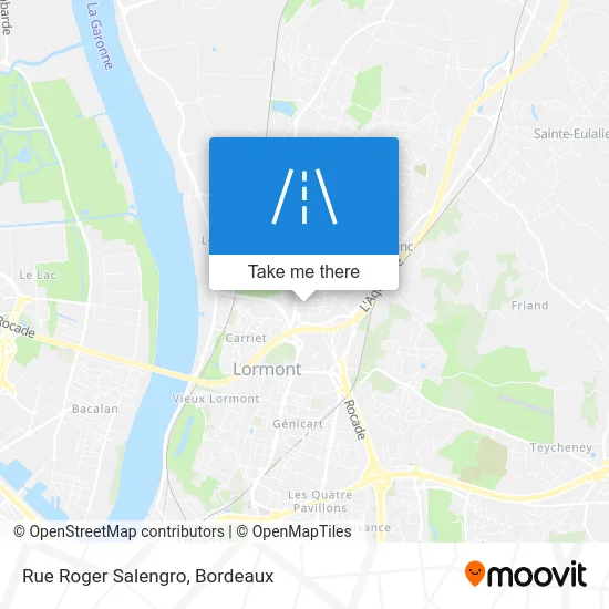 Rue Roger Salengro map
