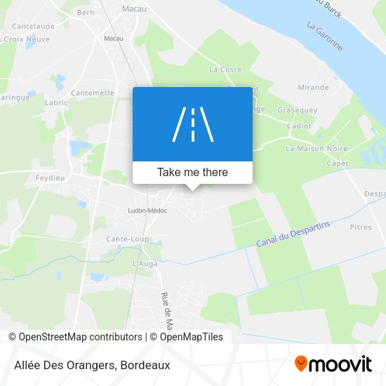 Allée Des Orangers map