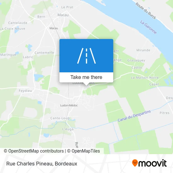 Rue Charles Pineau map