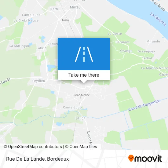 Rue De La Lande map