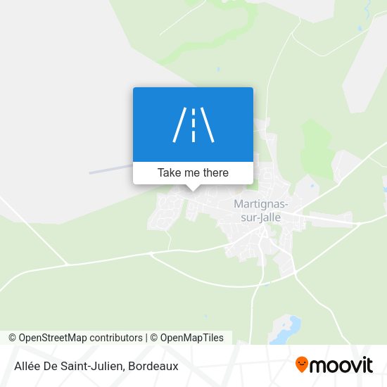 Allée De Saint-Julien map