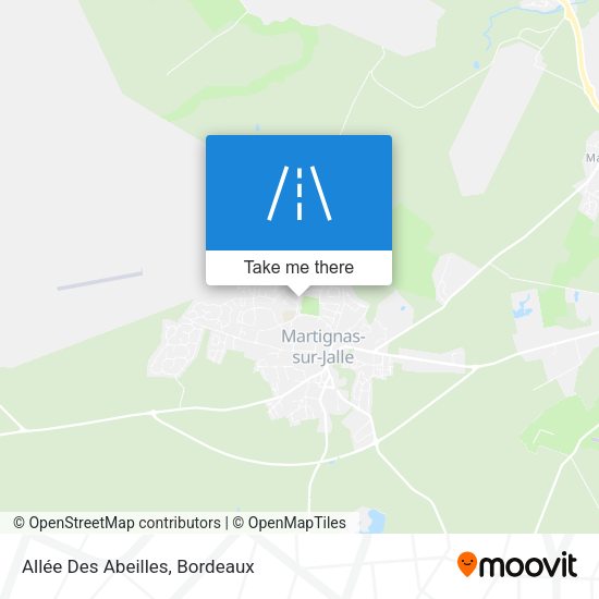Allée Des Abeilles map