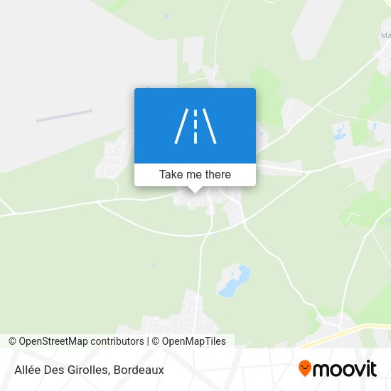 Allée Des Girolles map
