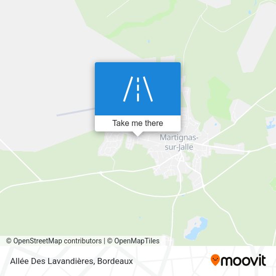 Allée Des Lavandières map