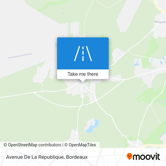 Avenue De La République map