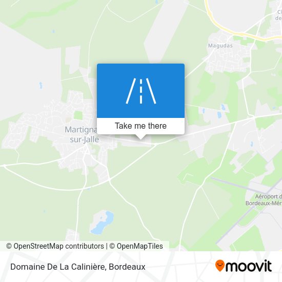 Domaine De La Calinière map