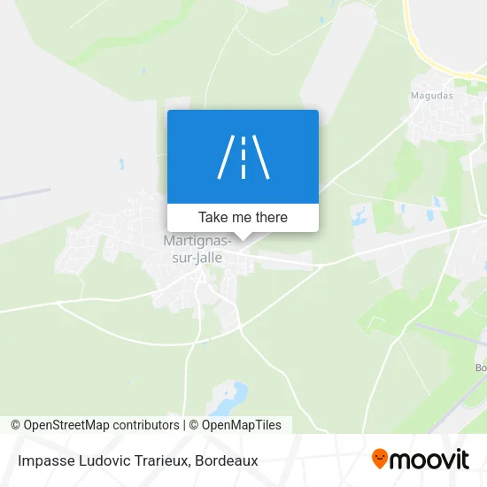 Impasse Ludovic Trarieux map