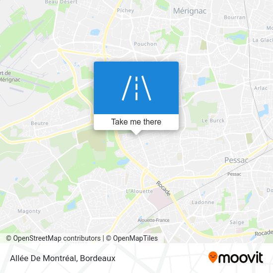 Allée De Montréal map