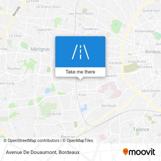 Avenue De Douaumont map