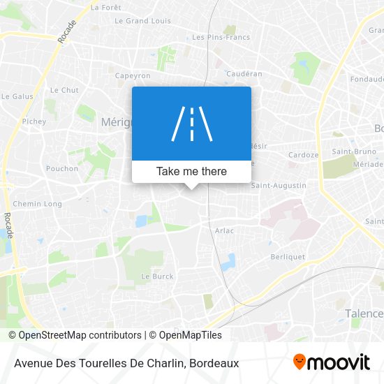 Avenue Des Tourelles De Charlin map