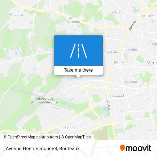 Avenue Henri Becquerel map