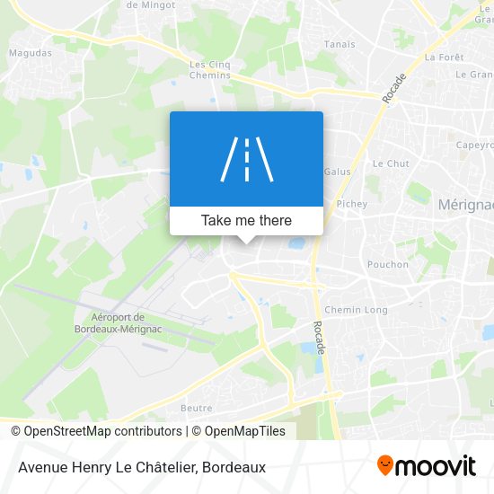 Avenue Henry Le Châtelier map