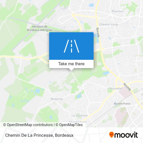 Chemin De La Princesse map