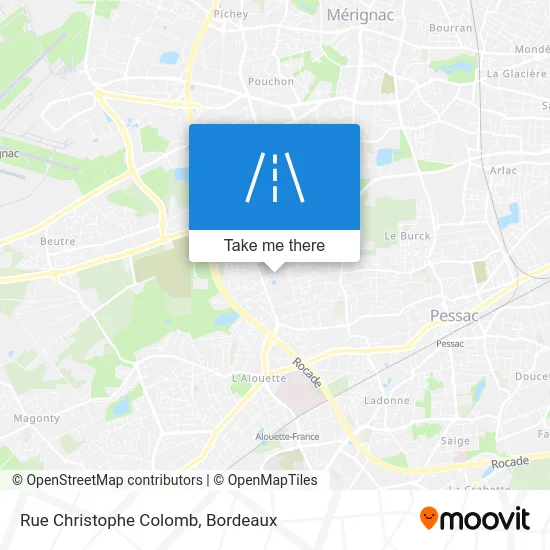 Rue Christophe Colomb map